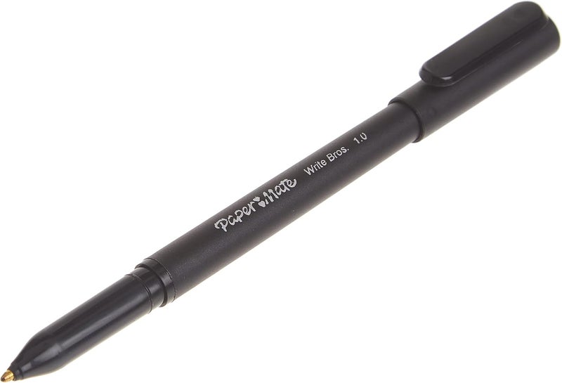 Papermate Ballpoint Pens Write Bros. Black Ink Pens Medium Point (1.0mm) 60 Count - Image 3